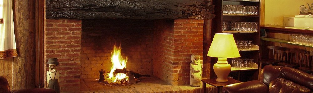 A brick fireplace - timeless design in your home