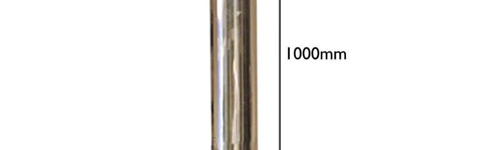 Conduit de cheminée adapté aux cuisinières à bois