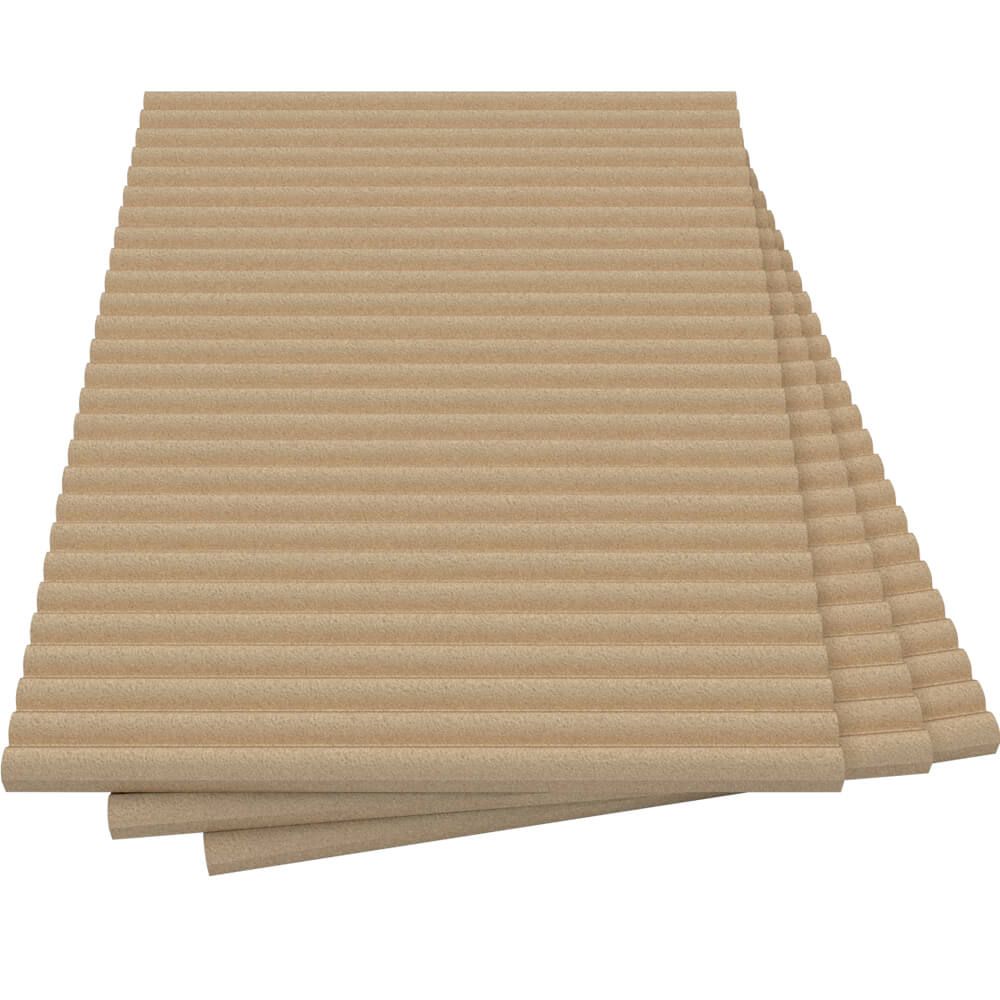 Vermiculite board with a porous surface